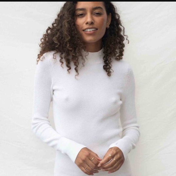 lunya Sweaters - Lunya mock neck knit top